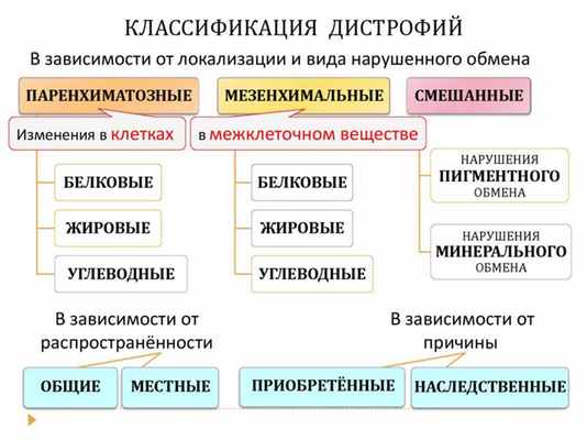 Что такое дистрофия? Виды, классификация, симптомы, терапия и причины