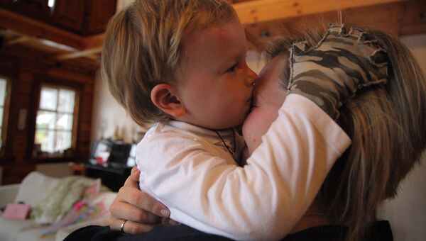 Ребенок с синдромом бабочки