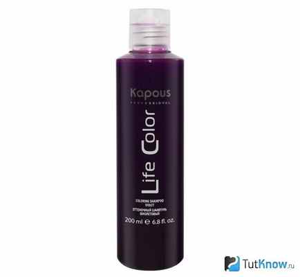 Оттеночный шампунь Kapous Professional Life Color