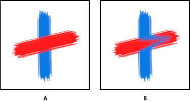 Photoshop: увеличение влажности кисти