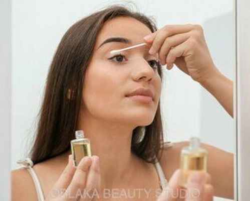 восстановление ресниц маслом