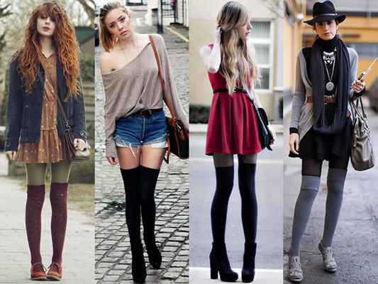 Колготки с имитацией чулок