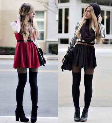 Колготки с имитацией чулок