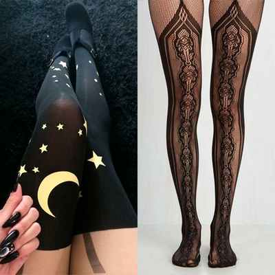 На фото колготки с имитацией чулок 