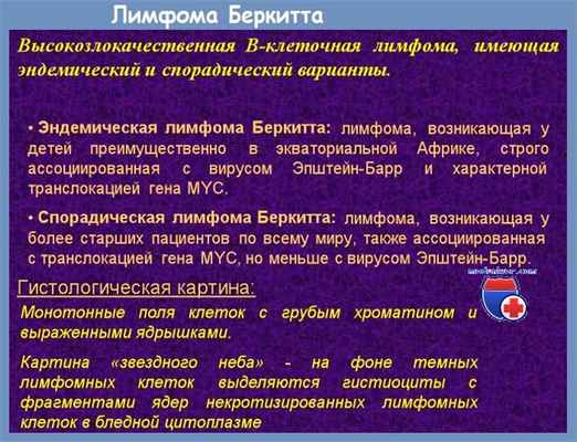 Лимфома Беркитта