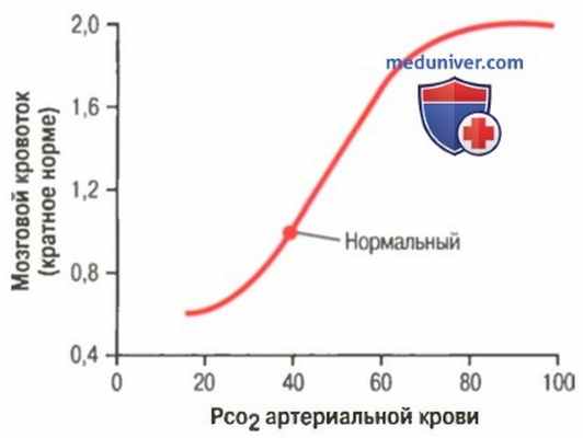 Воздействие на постганглионарные нейроны. Физиология мозгового кровотока