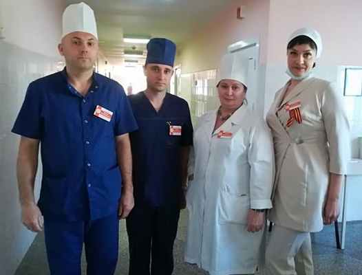 Сотрудники отделения ОТБКСТ ГБУЗ СК ККПТД