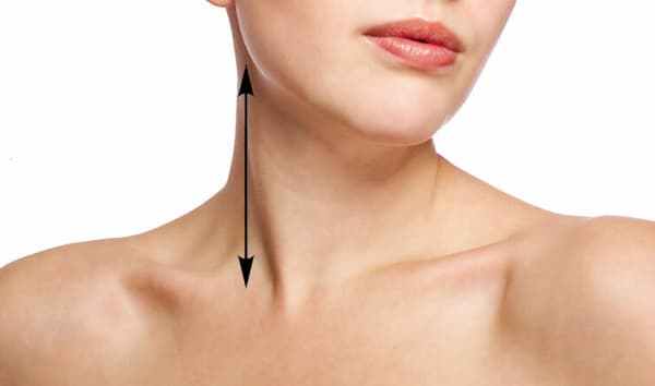 Уменьшение длины шеи