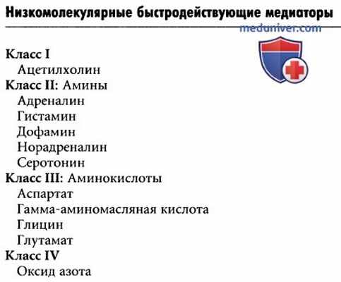 Норадреналин. Дофамин и оксид азота