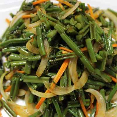 Салат из папоротника