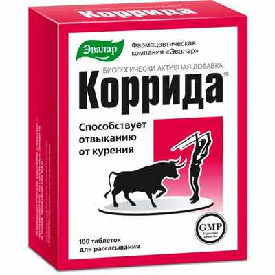 Коррида таблетки для рассасывания №100