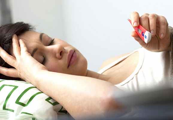 высокая температура у женщины