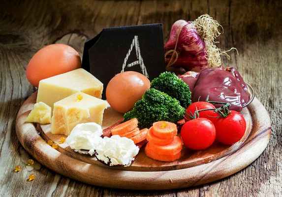 Продукты с высоким содержанием витамина А