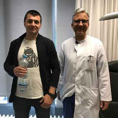 Профессор Доктор Франк Г. Хольц, Университетская клиника Бонн, Июль 2017