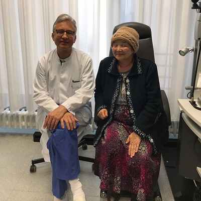 Профессор, Доктор медицины Франк Г. Хольц, Университетская клиника Бонн, Сентябрь 2017