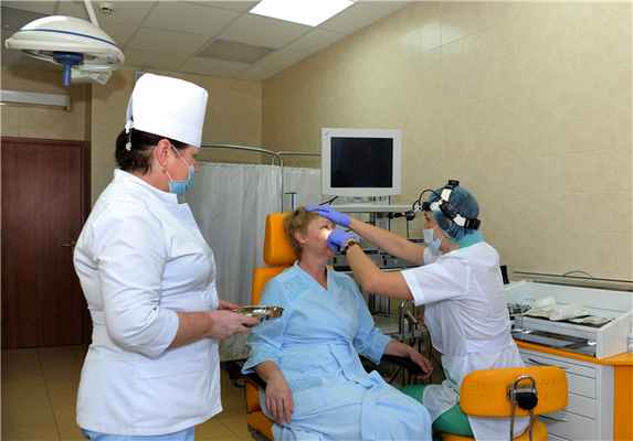 отделение носа и глотки