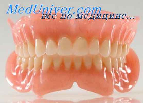 слизистая под протезом