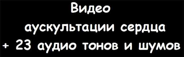 Видео аускультации сердца