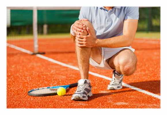 Травмы колена - одни из наиболее частых среди профессиональных спортсменов
