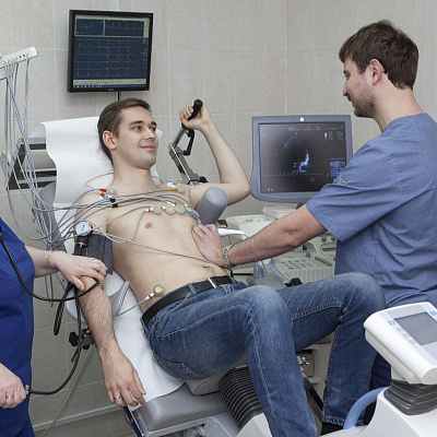 Стресс-эхокардиография с физической нагрузкой