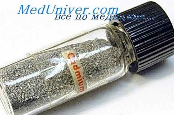 токсичность кадмия