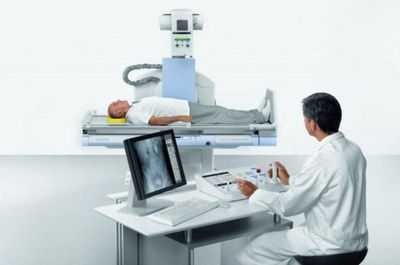 Рентгеноскопия желудка человека