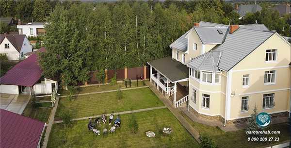 Реабилитационный центр Здравница фасад 3