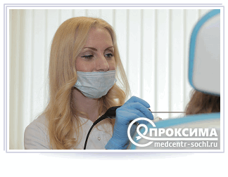 Выполнение эндоскопической эндоназальной ревизии