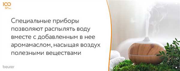 Насыщение воздуха веществами