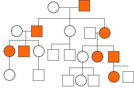тип наследования аутосомно-доминантный