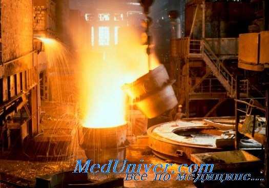 условия труда на фабриках черной металлургии