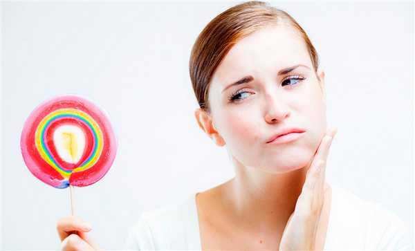 дискомфорт при употреблении сладкой пищи