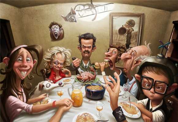 Круг общения - друзья или родственники