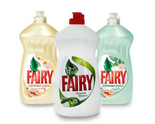 Фейри от жирных пятен