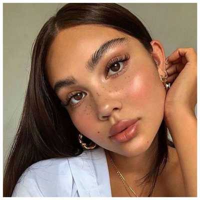 Макияж с наращенными ресницами