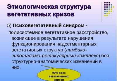 Вегетативный криз