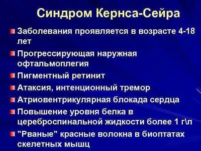 Синдром Кернса-Сейра