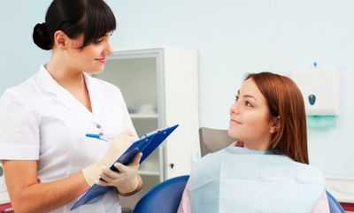 На приеме у стоматолога