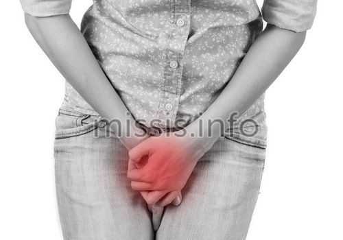 У девушки боль внизу живота