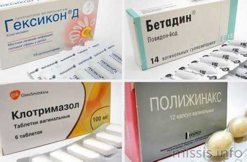 Лучшие свечи при воспалении