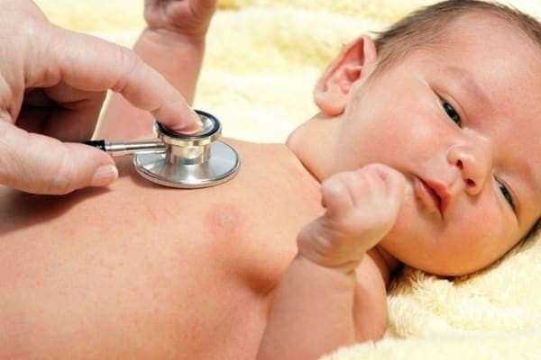 Аускультация сердца у новорожденного