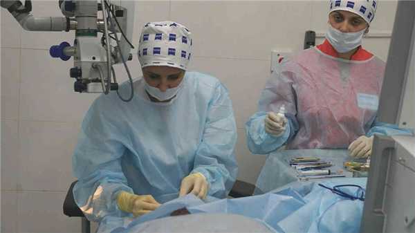 Хирургическое лечение лагофтальма