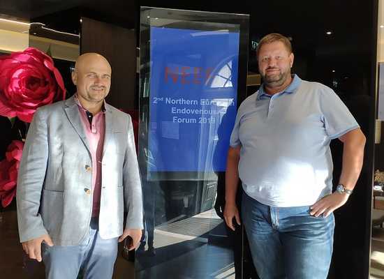 Федоров Д. А. и Интс Удрис на мастер-классе по Тотал ЭВЛК в Риге