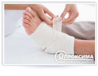 Показания к наложению повязки