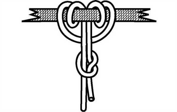 Схватывающий узел нужен для подстраховки при спуске или подъёме по верёвке