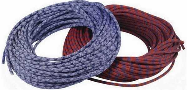 Для изготовления альпинистских веревок применяется полиамид