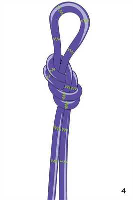 Схема узла «Восьмёрка-проводник»