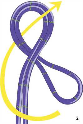 Схема узла «Восьмёрка-проводник»