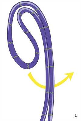 Схема узла «Восьмёрка-проводник»