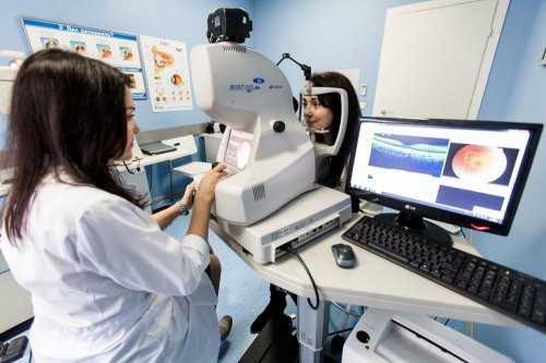 OCT сетчатки глаза